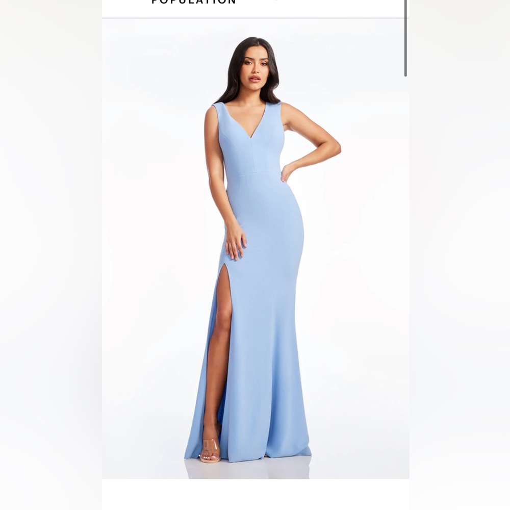 Dress the population Sandra gown